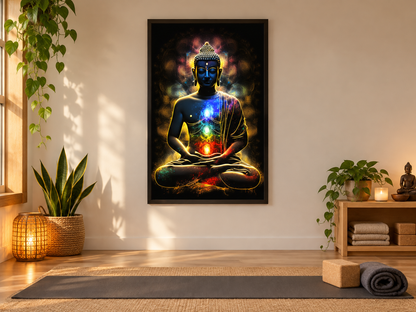 Buddha & Chakras | Digital Artwork
