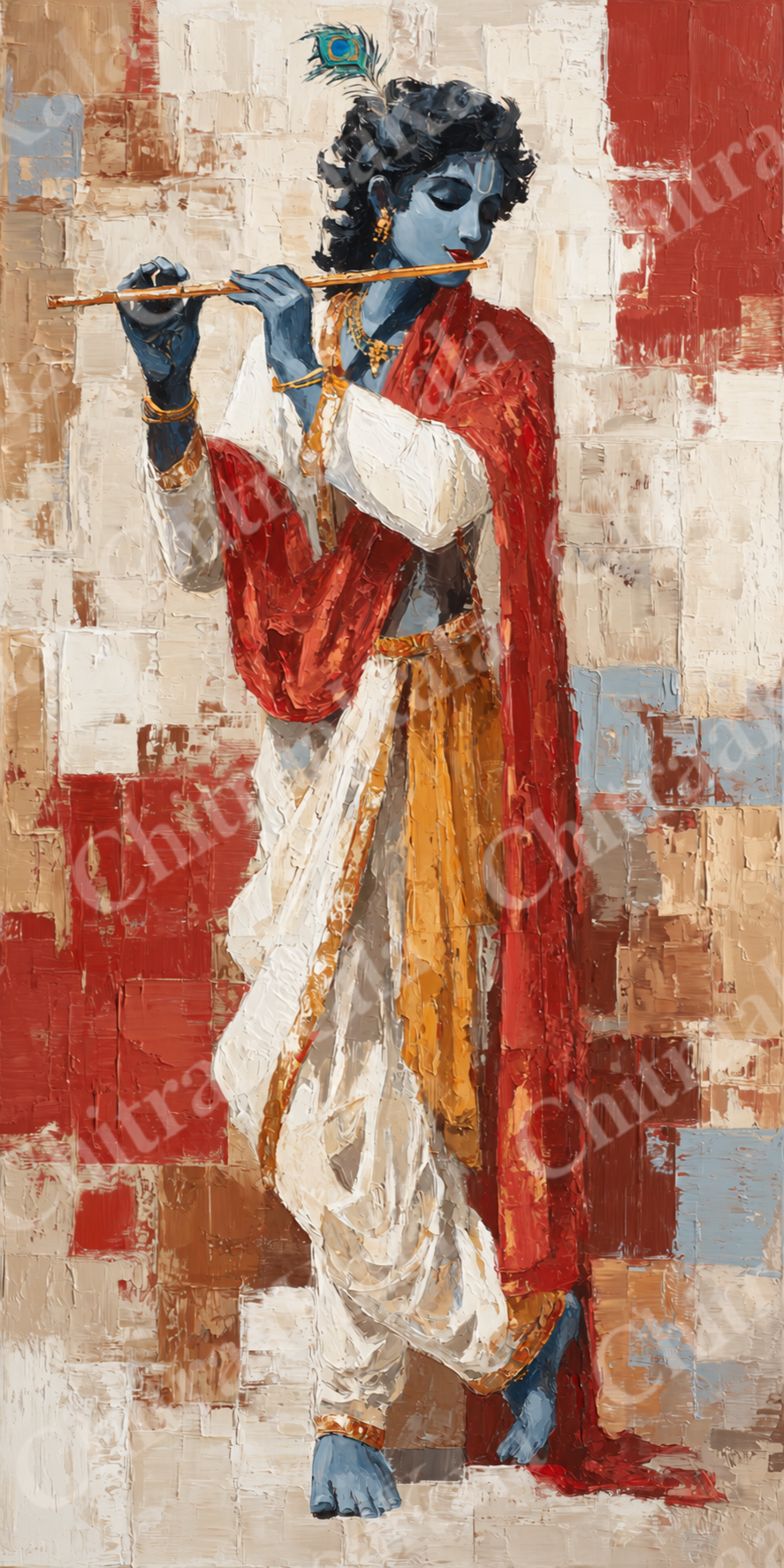 Lord Krishna  - The Eternal melody | Digital Artwork