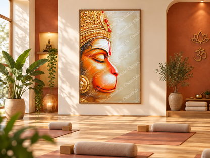 Lord Hanuman Devotion | Digital Artwork