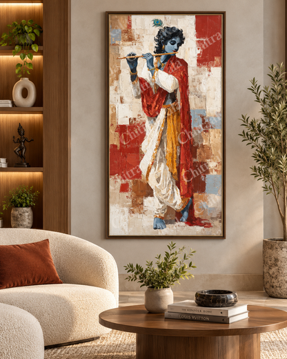 Lord Krishna  - The Eternal melody | Digital Artwork